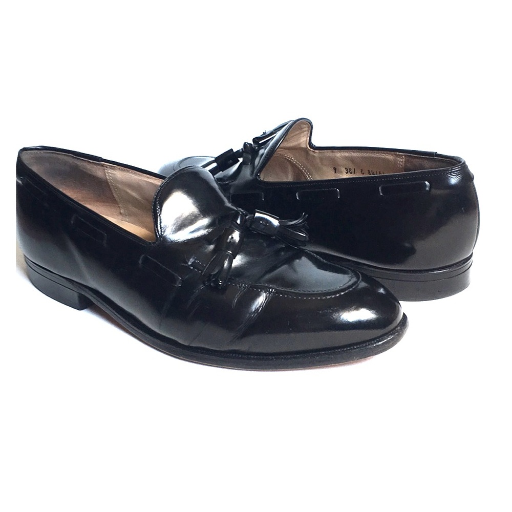 Johnston & Murphy Aristocraft Black Tassel Shoes